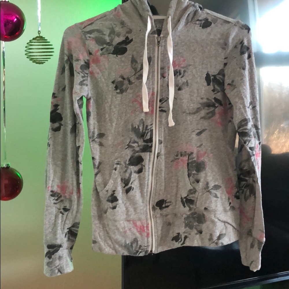 Beautiful light weight zip up hoodie